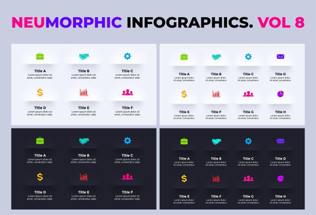neumorphic-vector-infographic-thumbs