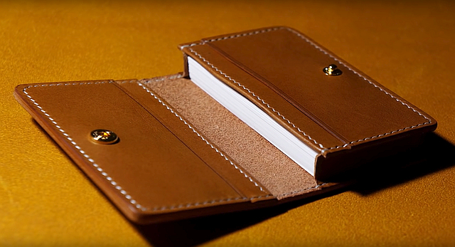 business card wallet thumbs