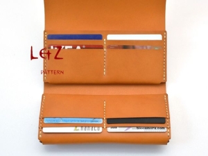 Free long wallet pattern from LZ pattern