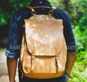 Free pattern Backpack ACC-64 from Leathercraft