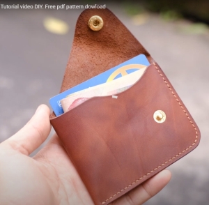 Free Sewing Pattern Mini Wallet from Tonkin Designs