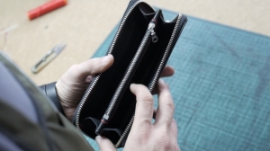 Free pattern wallet with a zipper from Danil Turkin