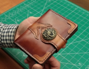 Free Pattern Leather Wallet from Hermes_Tools