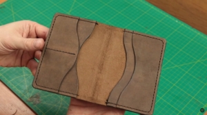 Free pattern Passport cover made of leather from Hermes_Tools