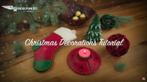 Free Pattern DIY Christmas Decorations from DieselpunkRo