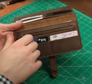 Free pattern Wallet - longer from Hermes_Tools