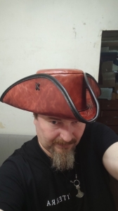 Pattern Pirate hat from DieselpunkRo