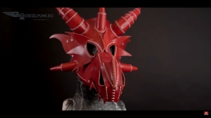 Pattern Dragon Face Mask from DieselpunkRo