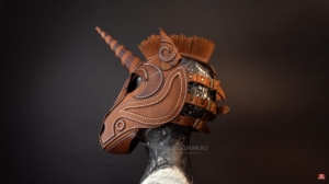 Unicorn Mask Pattern by DieselpunkRo