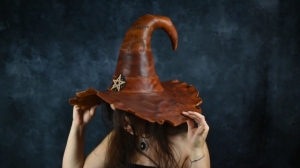 Pattern Hat Wizard Hat from LeatherHub