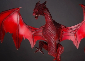 Free pattern leather toy dragon from Creative Awl