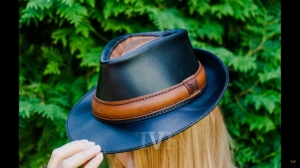 Бесплатная выкройка Шляпа Fedora Trilby от Creative Awl