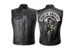 Free pattern Biker leather vest by KozhMaster