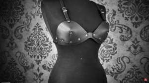 Free pattern leather bra from Dieselpunk'a