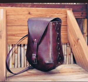 Free Pattern Leather bag Karoo for various little things MPRLeatherworks