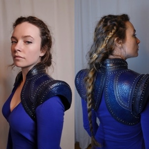 Free Azariel Shoulders Pattern by Moiraine Sedai Bolero