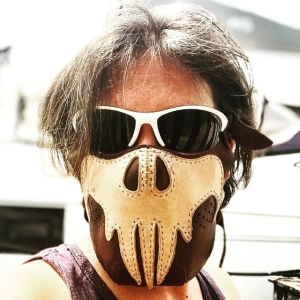 Free Pattern Biker Skull Mask from Karlova