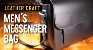 Free pattern men's messenger bag from Sieun leatherworks