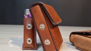 Free pattern Case for cigarettes and lighters from Caspia Leather