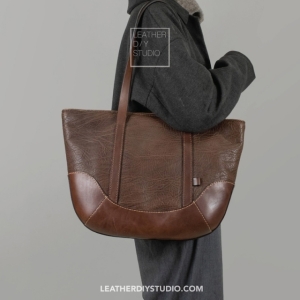 Free pattern Tote 31-A from Leather DIY Studio