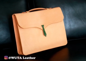 Free pattern Leather briefcase from WUTA leather