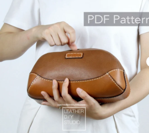 Free pattern Backpack-roll number 10 from Leather DIY Studio