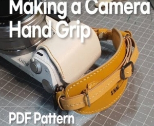 Free camera strap pattern from Sieun leatherworks