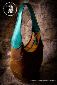 Free pattern Mandolina Tote from Leatherhubpatterns