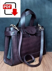 Free pattern Tote handbag from NKey Leather goods