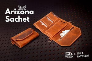 Free Arizona Leather Sachet Pattern from Creative Awl