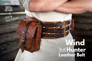 Free Fantasy Viking Leather Belt Pattern from Creative Awl