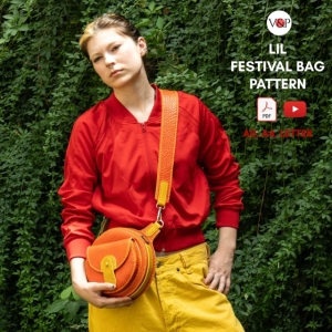 Free pattern Lil Festival Sling Bag by VasileandPavel