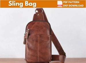 Free Leather Sling Bag Pattern 1 by FloresPatterns