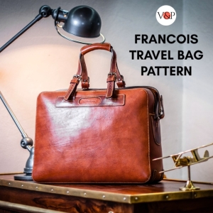 Free pattern for Francois travel bag by VasileandPavel