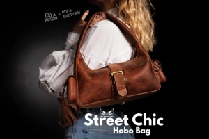 Бесплатная выкройка Сумка Street Chic Hobo от Creative Awl