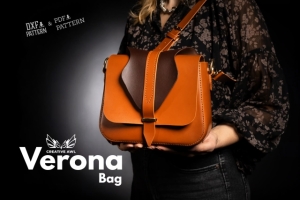 Free Pattern Leather Verona Bag by Creative Awl