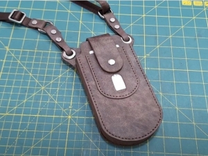 Free pattern small bag Diyako by Chervo leather