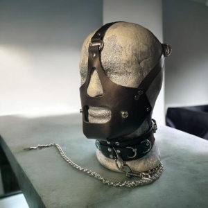 Бесплатная выкройка БДСМ маска от Gaius Leathercraft