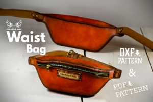 Free Pattern Banana Waist Bag by Creative Awl