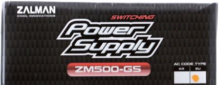 Power Supply Zalman ZM500 GS 003