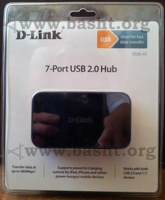 D Link 7 Port USB 2.0 Hub 001