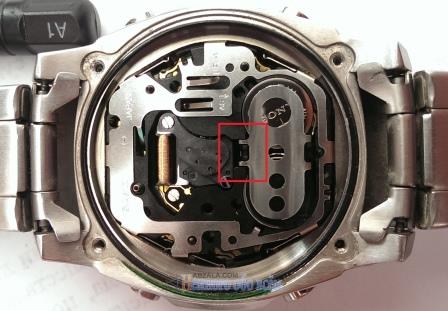 Replacing batteries in watches Casio AMW 707 006