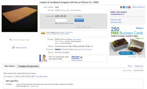 British student iPhone5 200 pounds