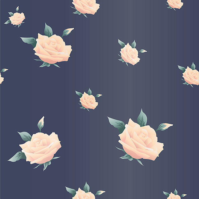 cute floral seamless pattern with roses thumbs