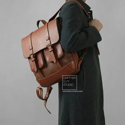 backpack no12 leather diy studio 001