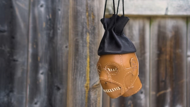 leather shrunken head pouch by paintyee designs 002 thumbs