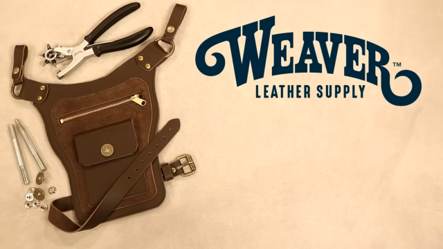 Free Pattern Hip Bag From Weaver Leather Supply