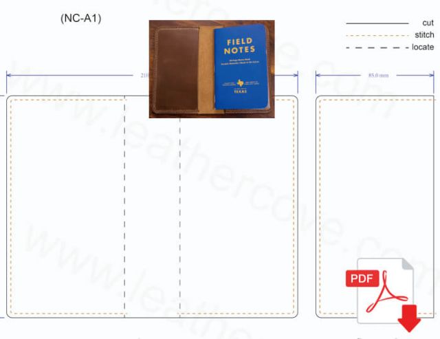 field notes cover nc a1 leathercove thumbs