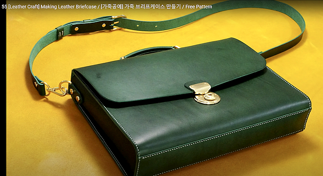 free leather briefcase pattern 001 thumbs
