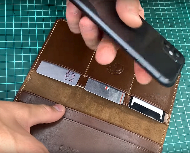 free leather wallet pattern 003 thumbs